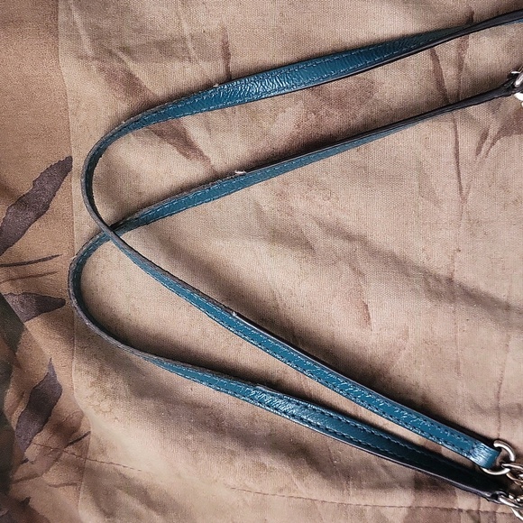 Michael Kors Leather Bag with Gold Accents - Picture 7 of 16